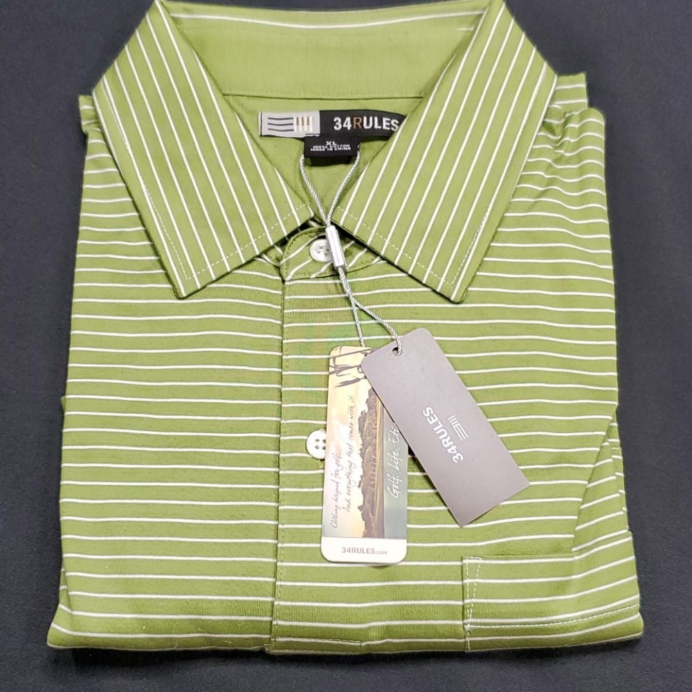 34 Rules Polo Shirt NEW